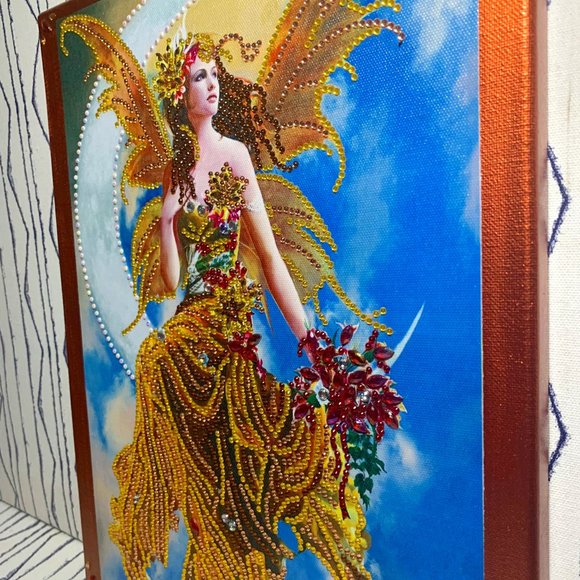 Angel In The Moon Diamond Art #718 On Canvas - Picture 7 of 11